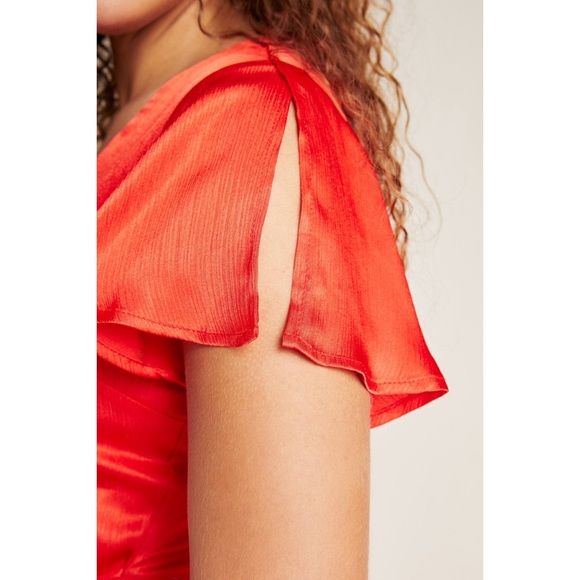 Anthropologie Maquelle Satin Jumpsuit - Picture 5 of 7